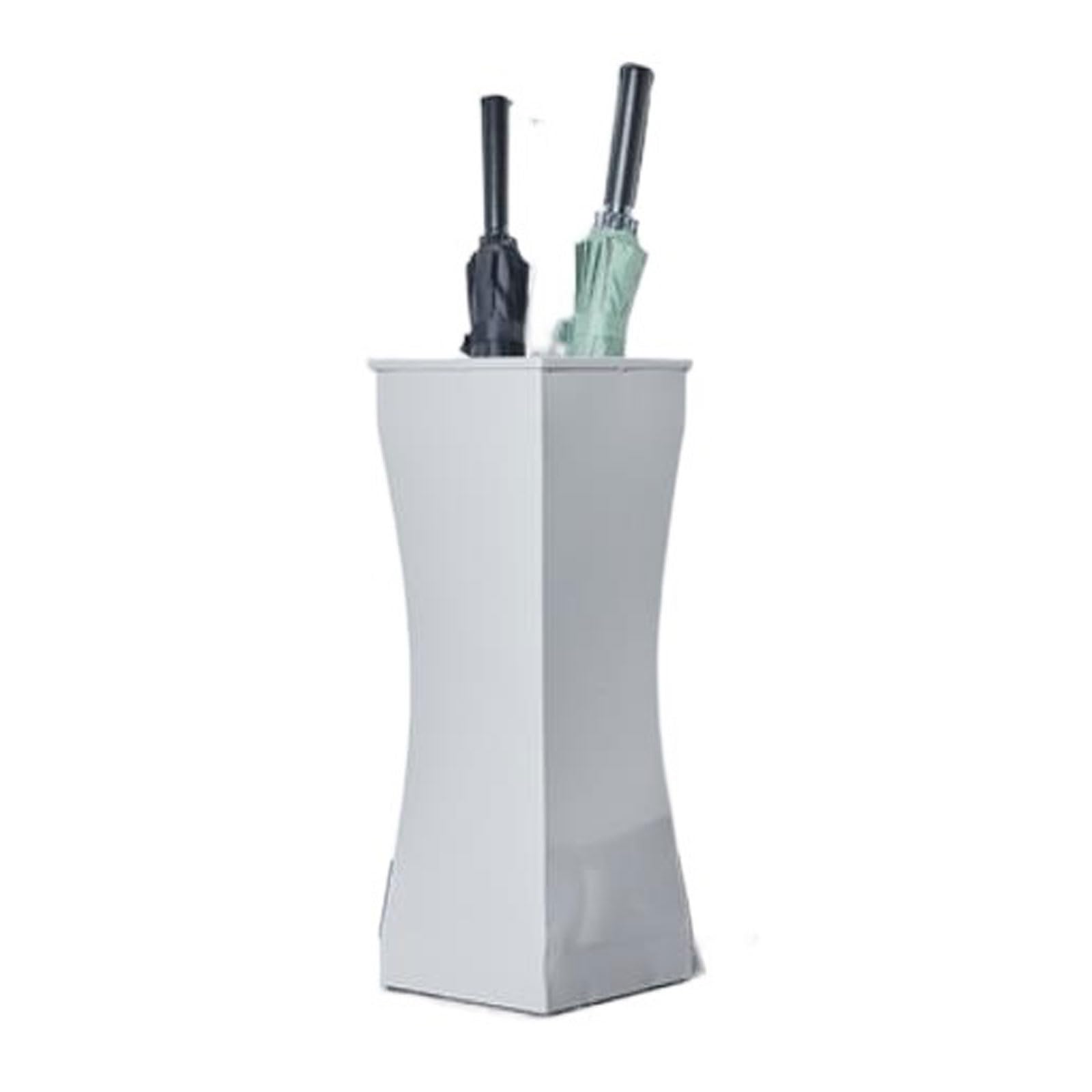 CFY652 Umbrella rack Modern Style Umbrella Stand Bucket Rack Barrel for Storing Long Short,Canes, Walking Sticks for Entryway Porch Indoor Office(Gris)