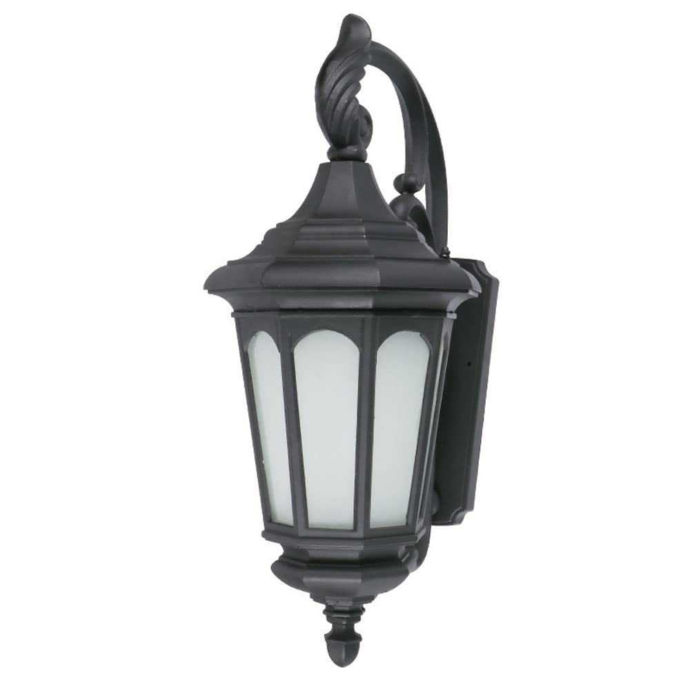 Applique murale extérieure vintage lanterne rétro noire luminaire étanche IP65 balcon couloir