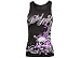 Lethal Threat (LT20208XL) Women's Lethal Angel Floral Skull Shirt (Black, X-Large)
