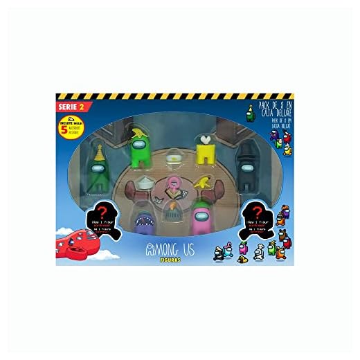 Bizak Among Us S2 Pack de 8 Figuras - Medio Cuerpo (64112270)