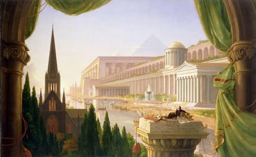 Image sur Toile le Rêve de l'Architecte pour Sublimer un Mur de Chambre