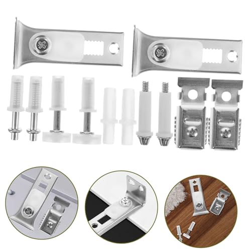 Kit de herrajes para puertas plegables OSALADI, para instalación de puertas correderas y empotrables, rieles y ruedas para deslizamiento suave y eficiente miniatura 5