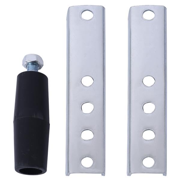 NovaXZ Heavy Duty Trailer Jack, Fixed Mount Jack w/Drop Leg, 28.6 in. of Lift, Max Load 2,500 Lbs