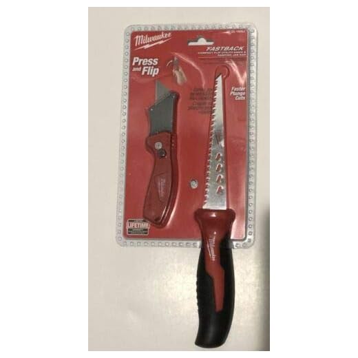 MILWAUKEE 48-22-1906J FASTBACK & DRYWALL PLASTER RASPING JAB HAND SAW