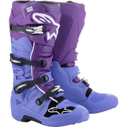 Image of Alpinestars Men's Tech 7 Enduro Drystar Waterproof Motocross Boots, Enhanced Comfort, CE-Certified