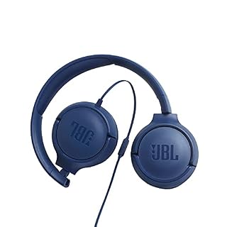 JBL Tune 500 – Casque filaire supra-auriculaire – Bleu - Les Beatles, Paul McCartney, John Lennon, RIngo Starr, George Harrison JBL Tune 500 - Casque filaire supra-auriculaire - Bleu – Image 4