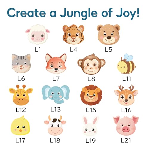 personalized name puzzle custom baby gifts personalized name puzzles for toddlers 1-3 personalized baby gifts 1st birthday girl and boy puzzle with animals