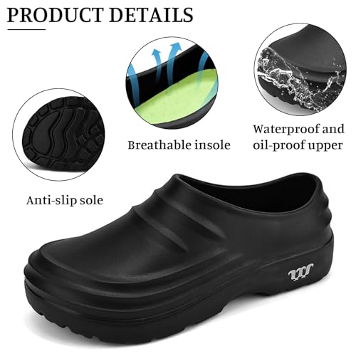 Armadillo Clogs Nurse Shoes for Women Men Slip-Resistant Ideal Work Shoes Oil Resistant Chef Wide Waterproof Shoe4