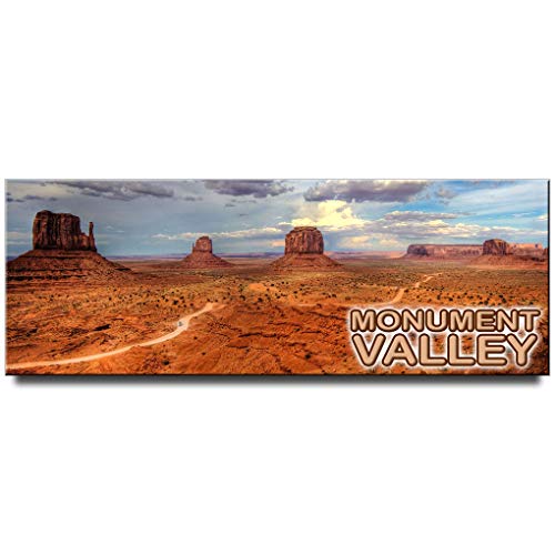 Imán panorámico Monument Valley rectangular
