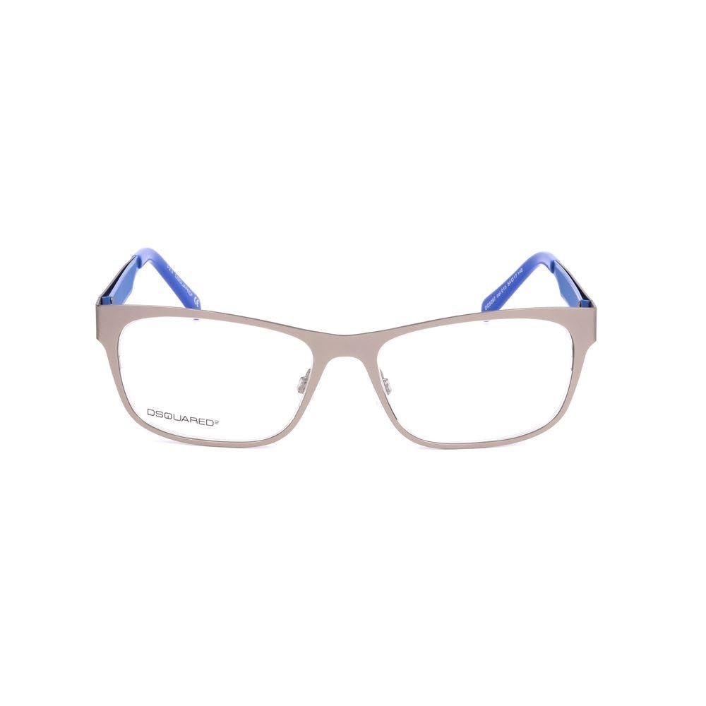 Dsquared Hombre Dsquared2 Optical Frame DQ5097 015 54 Monturas de gafas, Plateado (Silver), 54