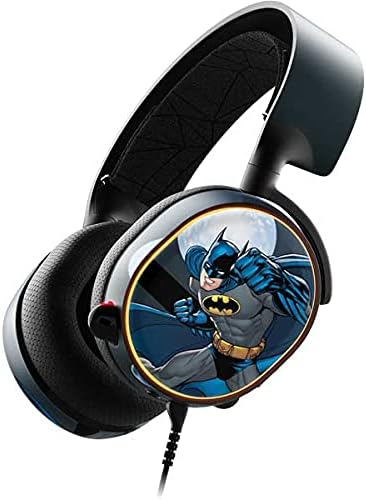 Skinit Decal Skin for SteelSeries Arctis 5 - Officially Licensed Warner Bros Batman Ready for Action Design