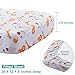 TCOYIWL 4 Pieces Crib Bedding Set for Baby Boys Girls, Infant Toddler Nursery Baby Bedding Sets Includes Cartoon Quilt, Fitted Crib Sheet, Crib Skirt and Plush Football Toy (MVP)