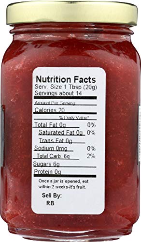 Mountain Fruit Company Rhubarb & Berry - Rhubarb Strawberry Jam (9.5 Ounces) #TOP1