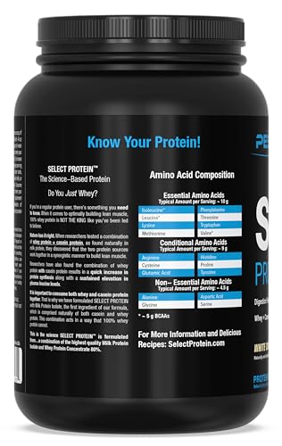 Image of PEScience Select Protein Powder, White Chocolate Macadamia, 27 Servings | Whey and Casein Blend, Lean Protein, Low Calorie, Low Carb, Gluten Free, Keto Friendly, for Men and Women