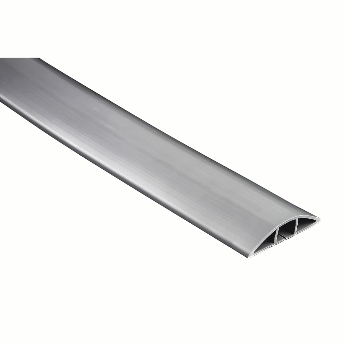 Hama Flexible Cable Duct, Self-adhesive, Semicircular, 180 x 6 x 1 cm, PVC, grey