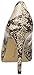 The Drop Women's Taylor High Vamp Stilleto Pump, Snake Print Faux Leather,...