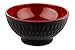 Produktbild APS 15417 Schale ASIA PLUS, Ø 9,5 cm, Höhe 4,5 cm, Melamin, schwarz matt/rot glänzend