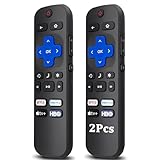 UEBSDVA Paquete de 2 Controles Remotos Compatible con Universales para Todos los Televisores Roku,...