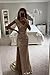 WENKAFO Sparkly Sequins Mermaid Prom Dress 2026 Sexy Long Evening Gown for Women with Slit V Neck Silver Formal Party Gowns Size 2