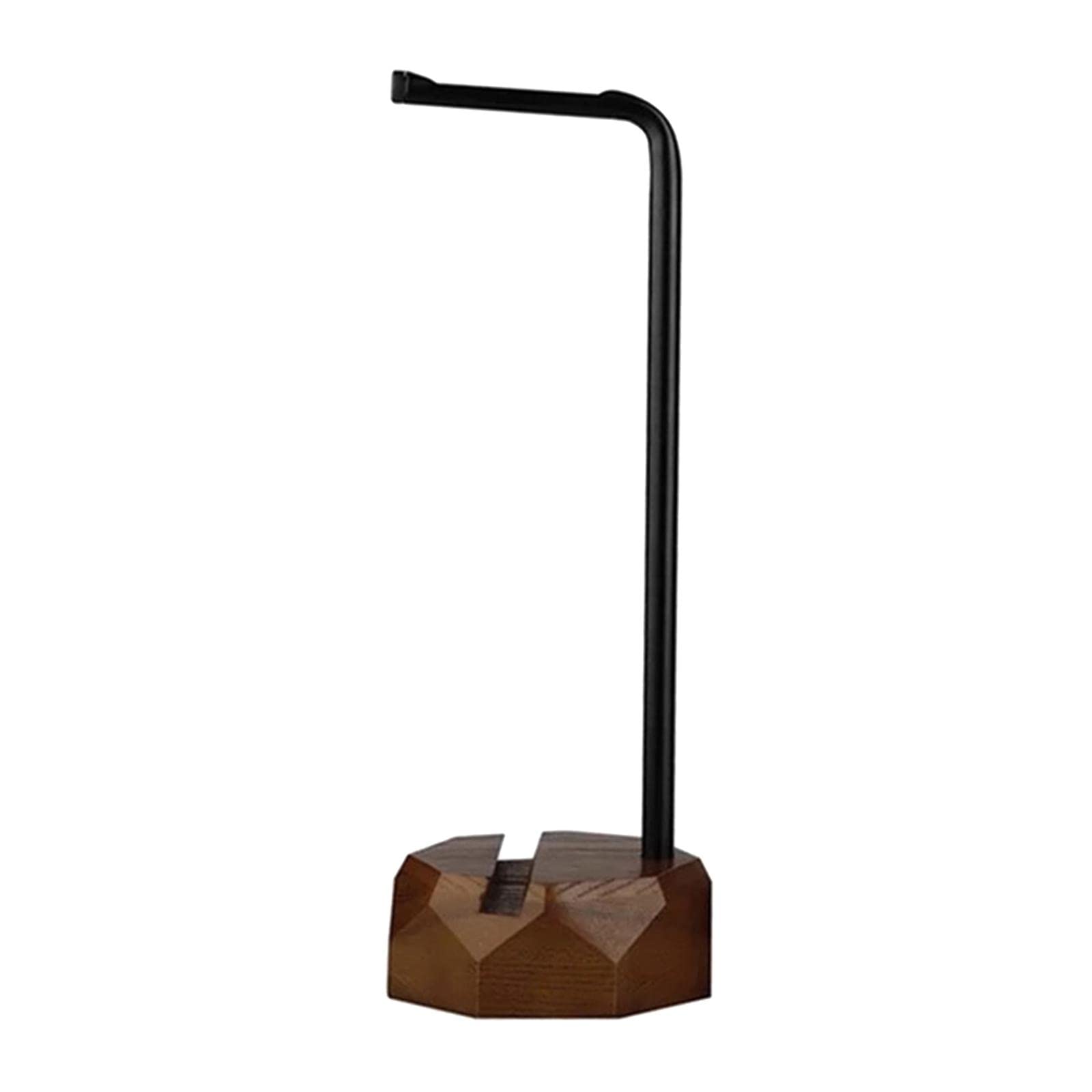 Wooden Headphone Stand Display Hanger Minimalist Style for Gaming Headsets Dark Color| Portable Audio & Headphones | Headphone Parts & Accessories||-image-23