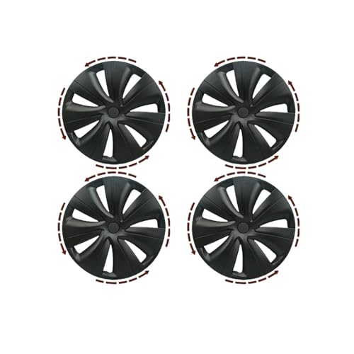 4����n�u�L���b�v �����p�z�C�[���L���b�v �����ԗp�t�������J�o�[ 18�C���` �A�N�Z�T���[ �e�X�� ���f��3 �n�C�����h 2024�N���f���Ή�(Matte black)