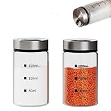 調味料入れ 2個入り 塩入れ容器150ML 粉糖ふり シュガー ココア コーヒー チョコレート コショウ粉末ふりシェーカー 料理 お菓子作り調味料入れ 家庭キッチン台所用