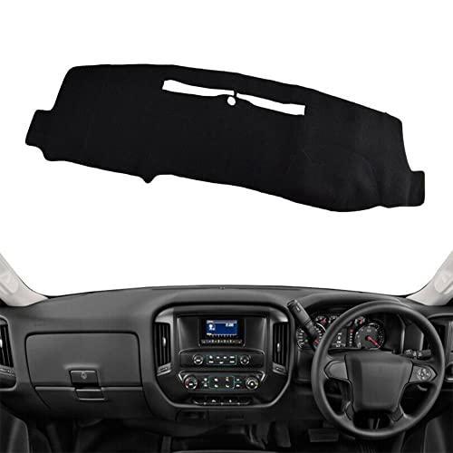 Cubierta de tablero para Chevy Silverado 1500 2500 3500 2014-2018 protector dashmat RHD 2