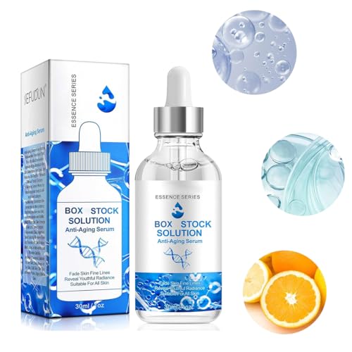 yuanyuuo Box face serum Facial Serum 1 Fl Oz, Anti Aging Serum For Face, Instant Face Tightening, Reduce Fine Lines, Wrinkles, Boost Skin Collagen, Hydrate & Plump Skin (2 Box)
