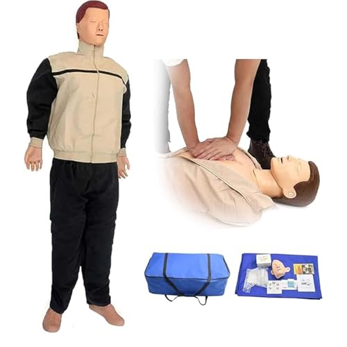 CPR Trainingspuppe – Lebensgroßes Ganzkörper-Herz-Lungen-Beatmungsmodell für Krankenhäuser und Schulen