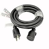 Parkworld 886009 L5-30P Male to L14-30R for Home Back Power Transfer Switch or House Panel (20FT)