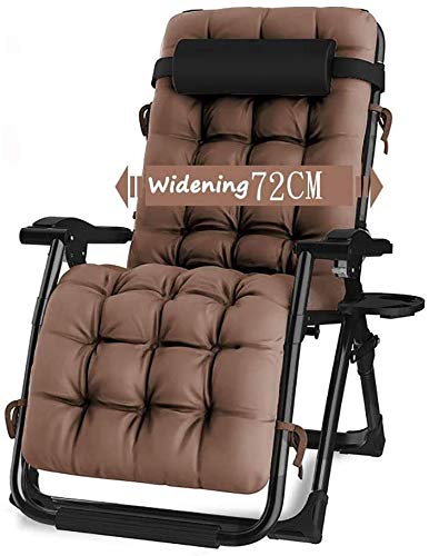 Chaise longue zéro gravité pliante et robuste pour jardin supportant 200 kg