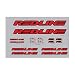 Redline Complete Decal Set Red