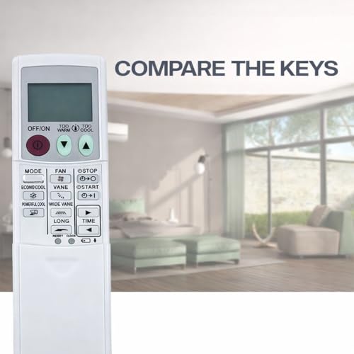 Image of Compatible with Mitsubishi Electric AC Remote KD06ES Model 56A Suitable for Split, Cassette and Window Air Conditioner INFINITETECH-AI