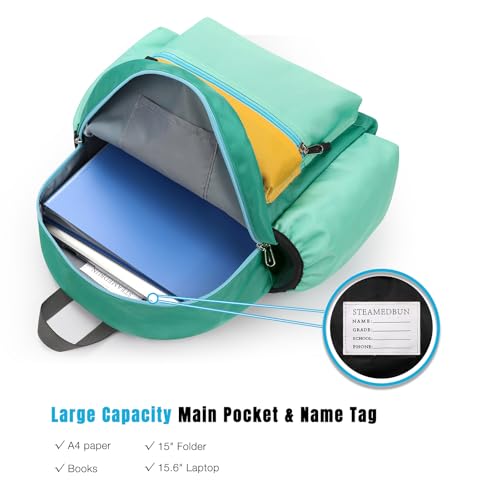 Image of STEAMEDBUN Kids Backpack for Boys 6-8: Toddler Backpack for Preschool Kindergarten - Boys Backpacks for Elementary 4-6