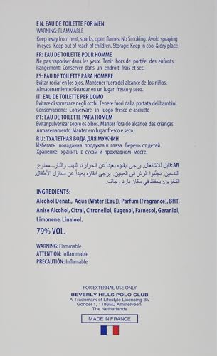 Beverly Hills Polo Club Sport No. 9 Eau de Toilette for Men (100ml) - Image 3