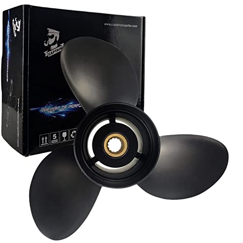 Hélice en aluminium Boatman 13 cannelures pour moteurs Evinrude Johnson 40-140 CV