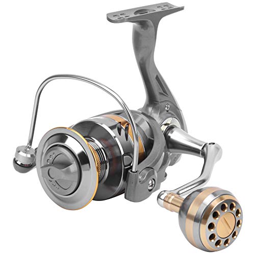 RiToEasysports Fishing Reel,Left/Right Interchangeable Sea Fishing Fishing Casting Reel for Freshwater and Saltwater (AR5000) Fishing Reels and Fishing Maintenance Tools Fishing Supplies - Image 3