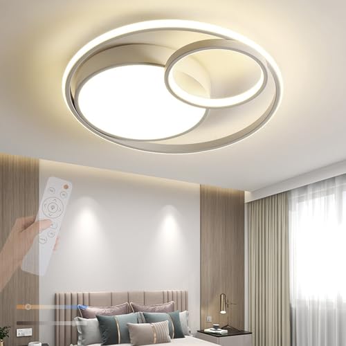 Intérieur LED plafonnier avec télécommande pour chambre et couloir moderne