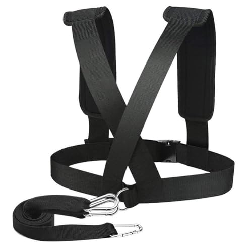 Jurtmy Sled Harness for Exercise, Adjustable Nylon Running Resistance Training