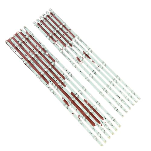 Tira de LED para iluminación trasera repuesto TV E65U-D3 SVG650A07 12 piezas