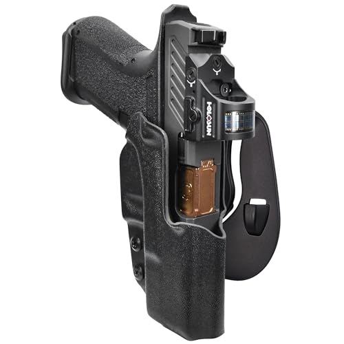OWB Paddle Holster fits Shadow Systems MR920 Combat (Right-Hand Draw, Black)