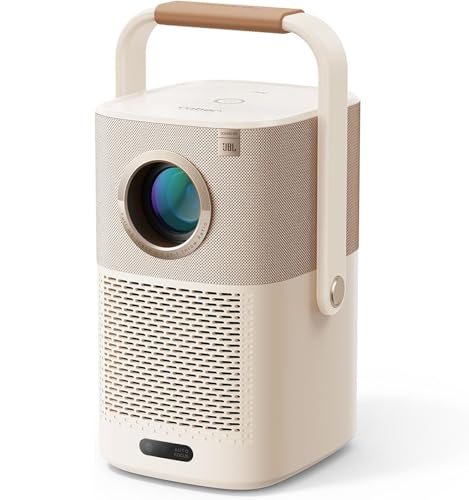 Yaber T2 Outdoor Projector with JBL Sound, WiFi 6, and Bluetooth