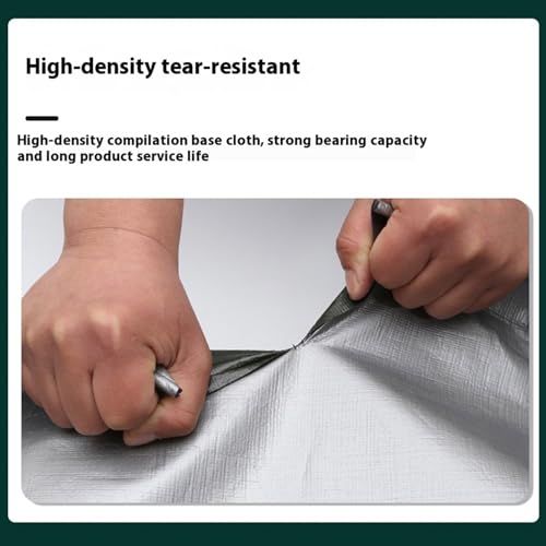 Bâche de protection 180g portable et résistante à l'eau pour abri extérieur - 6