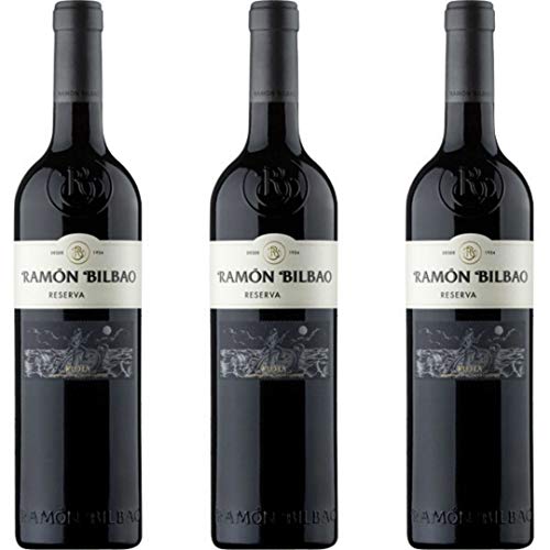 Ramón Bilbao Reserva Vino Tinto Reserva - 3 botellas x 750ml - total: 2250 ml