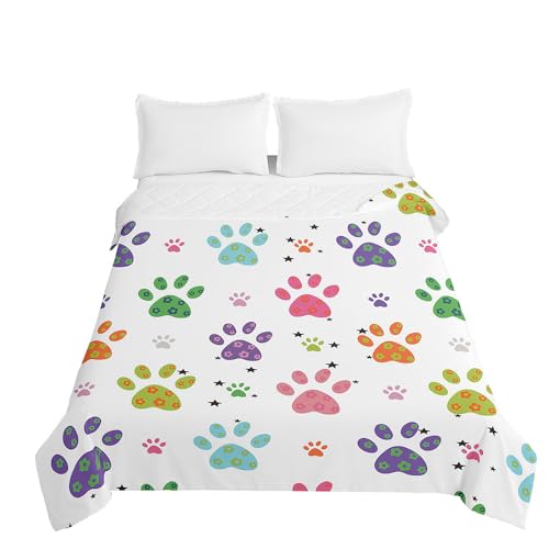 Odot Colcha Bouti Ligero Impresión 3D para Cama 90/135/150/180,Primavera, Verano e Otoño Microfibra Extra Suave, Colcha Cubre Cama Multiusos (Morado,230x260cm)