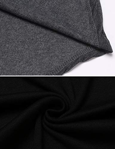 Womens 2018 Casual Sport Sweatshirts Blouse Crew Neck Ts hirt Long Sleeves Tunics Tops Black S