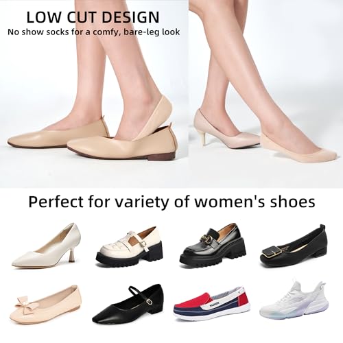 AHOVIT 12-Pair Women's No-Show Socks - 7.19 w/ Code + 60% Off Code N48YRLH1 - image 6