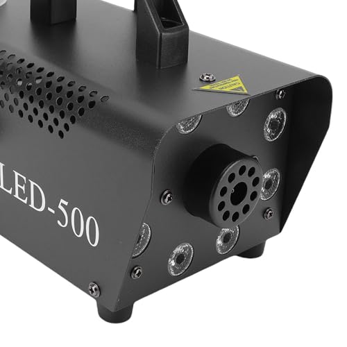 Hilitand Máquina de Humo 500W con 8 Luces RGB y Control Remoto miniatura 7