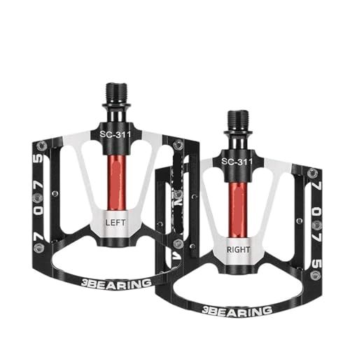 3 Bearing Bicycle Pedal CNC Aluminum Alloy Anti Slip Road Bike Widen Pedals Profession Accessories