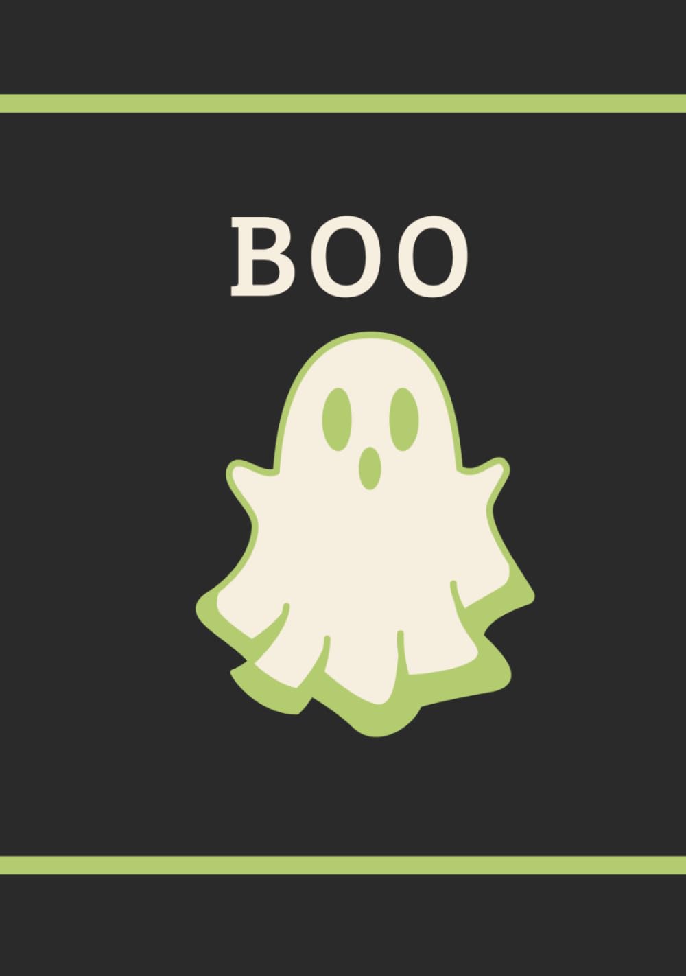 Livre Halloween Boo accessoire rigide pour combler les vides sur vos étagères